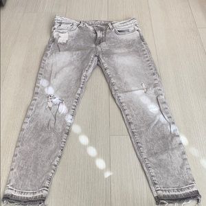 Gray Zara Jeans